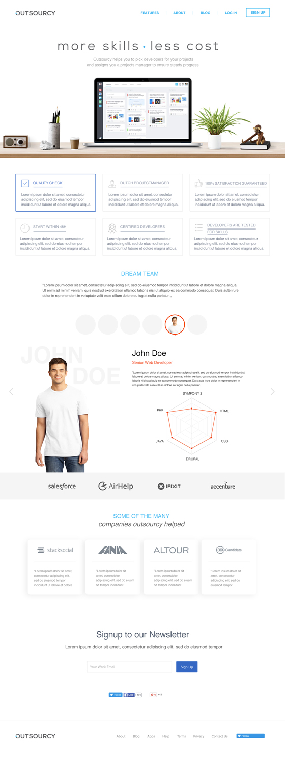Web Design by Monospace for Hypemedia | Design #12718320