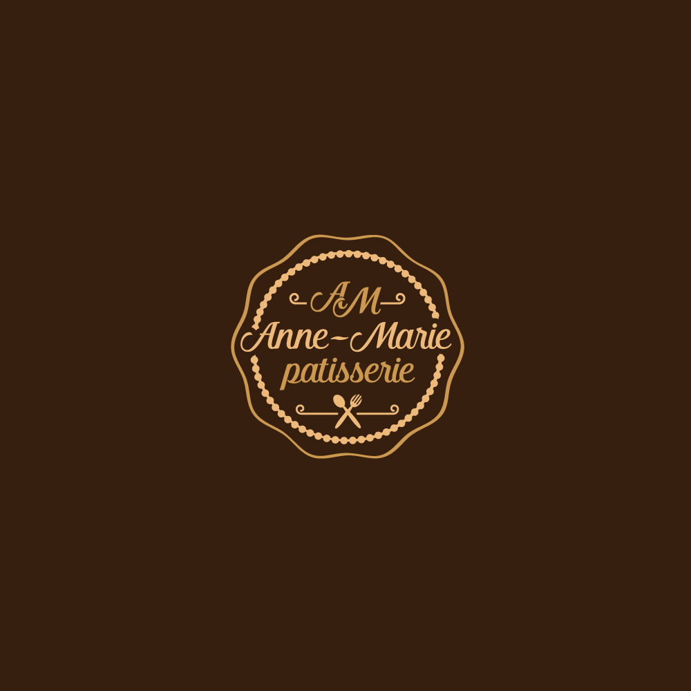 Logo Design by Sujit Banerjee for Anne Marie patisserie | Design #12616804