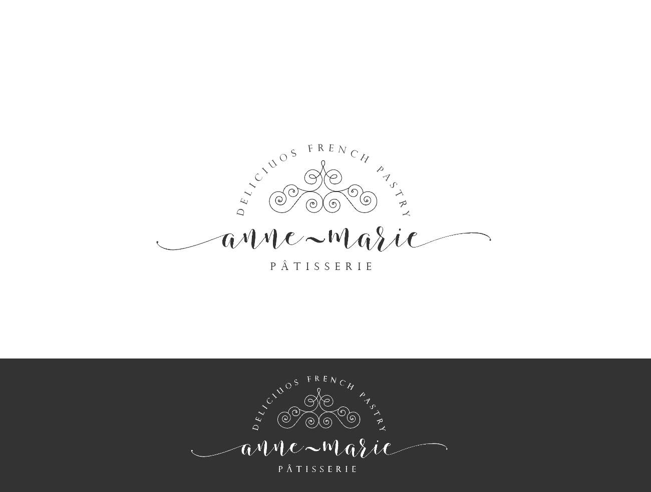 Logo Design by wonderland for Anne Marie patisserie | Design #12591466