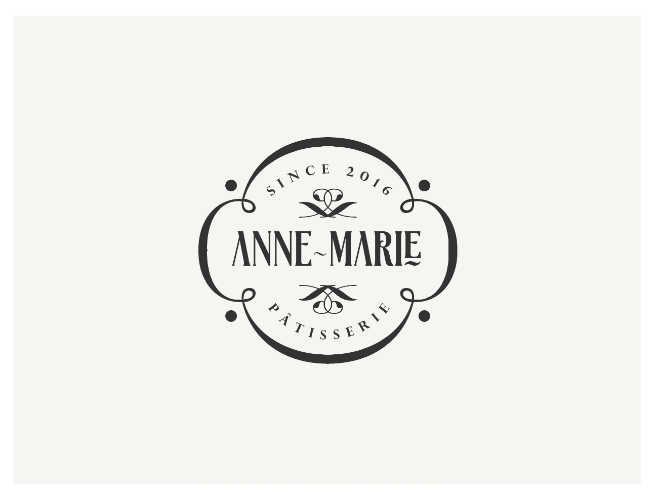 Logo Design by wonderland for Anne Marie patisserie | Design #12592397