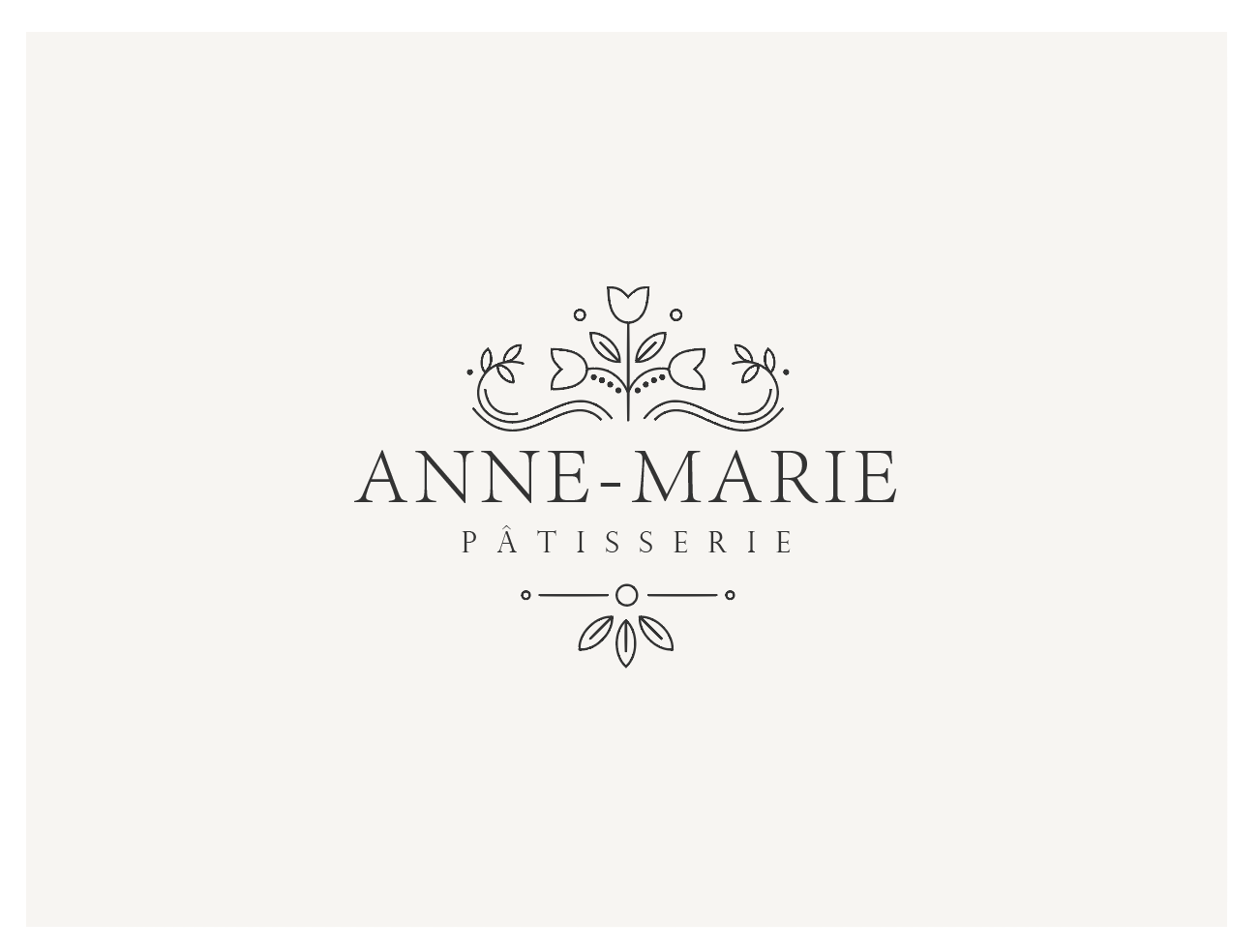 Logo Design by wonderland for Anne Marie patisserie | Design #12592441