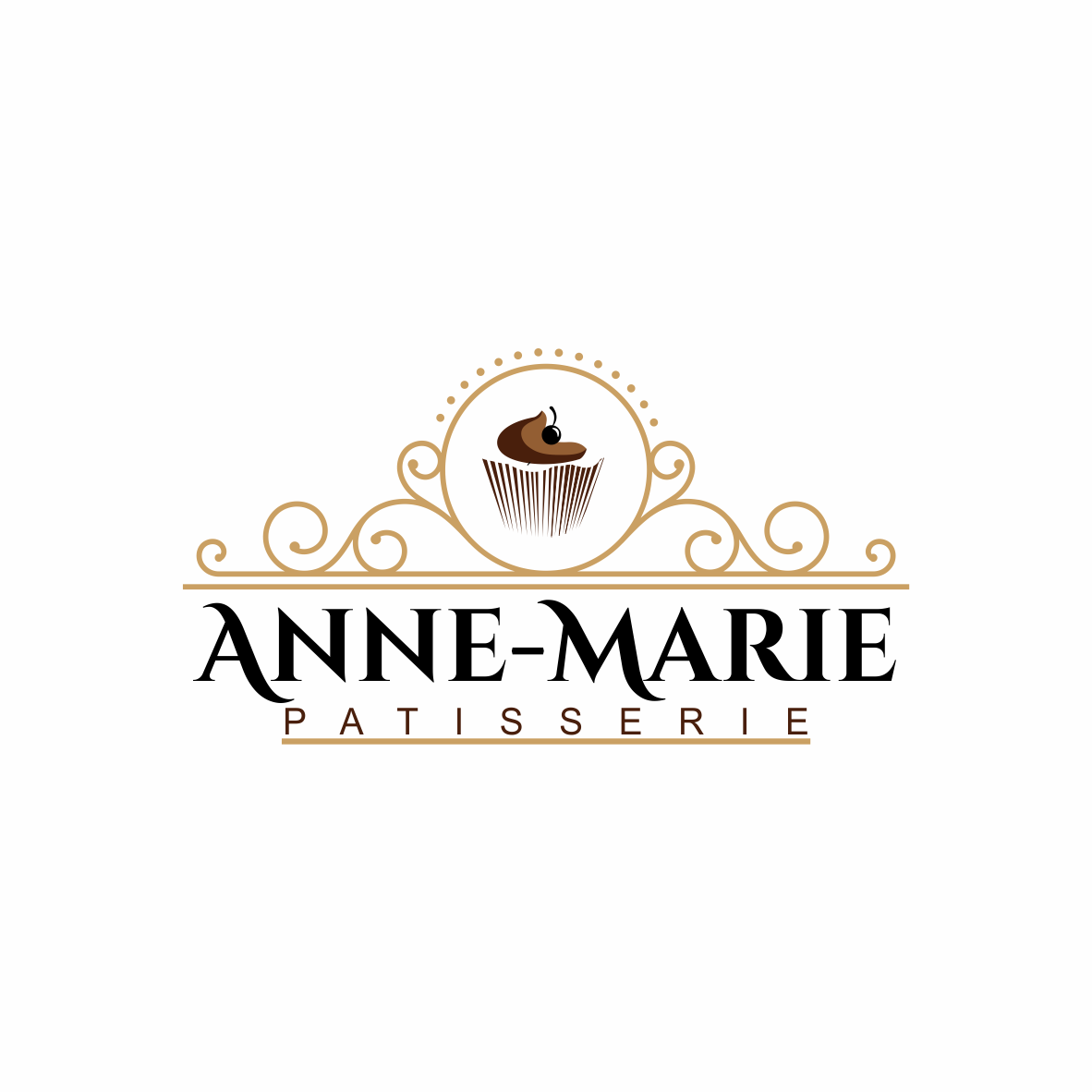 Logo-Design von Petar 7 für Anne Marie patisserie | Design #12593092