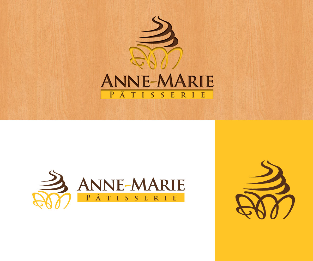 Logo-Design von PsyPen für Anne Marie patisserie | Design #12574709