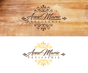 Logo Design by PsyPen for Anne Marie patisserie | Design: #12578317