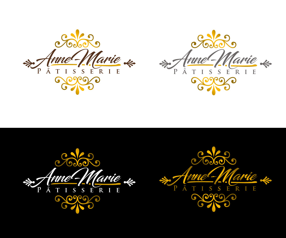 Logo Design by PsyPen for Anne Marie patisserie | Design #12614179
