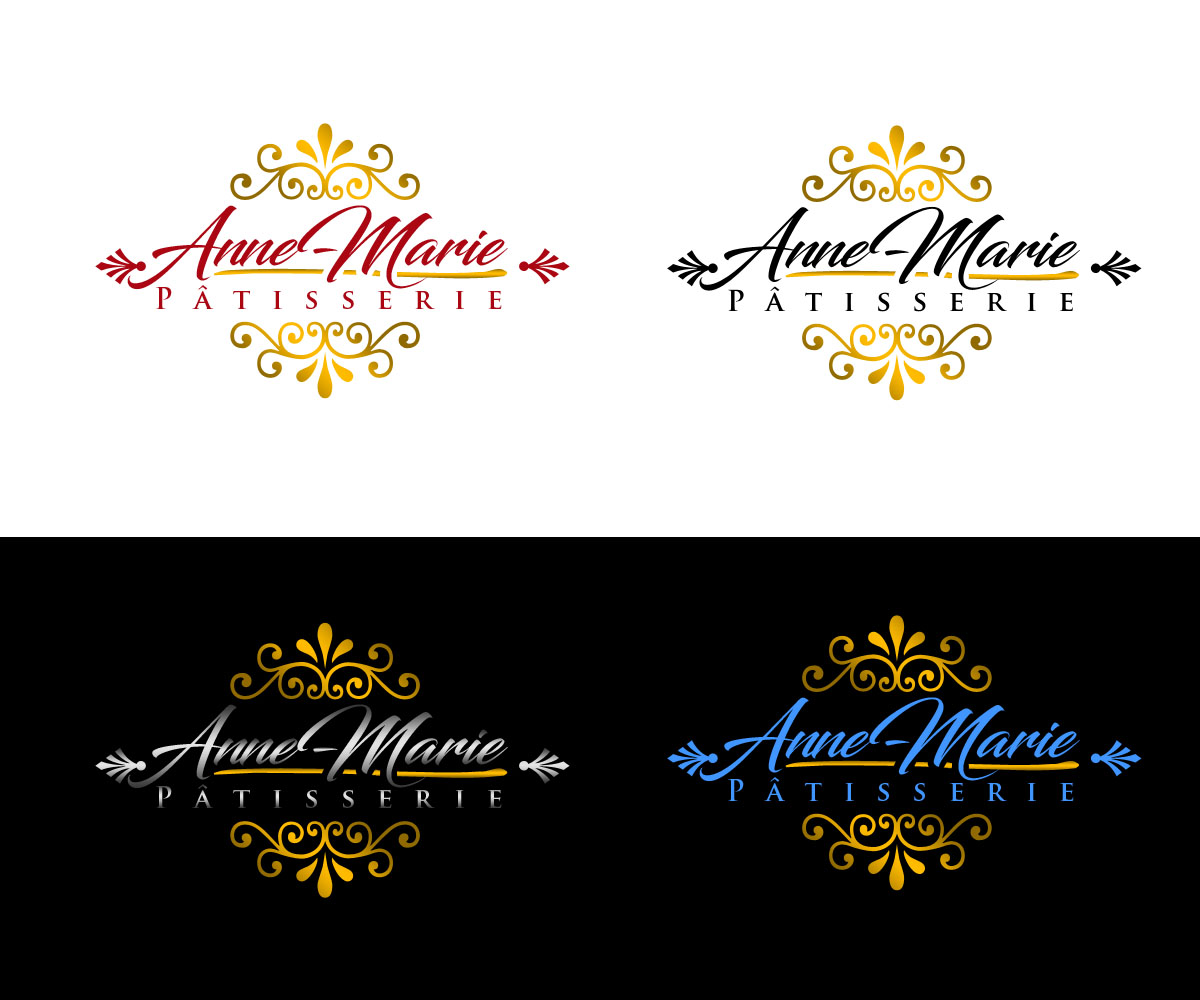 Logo Design by PsyPen for Anne Marie patisserie | Design #12614180