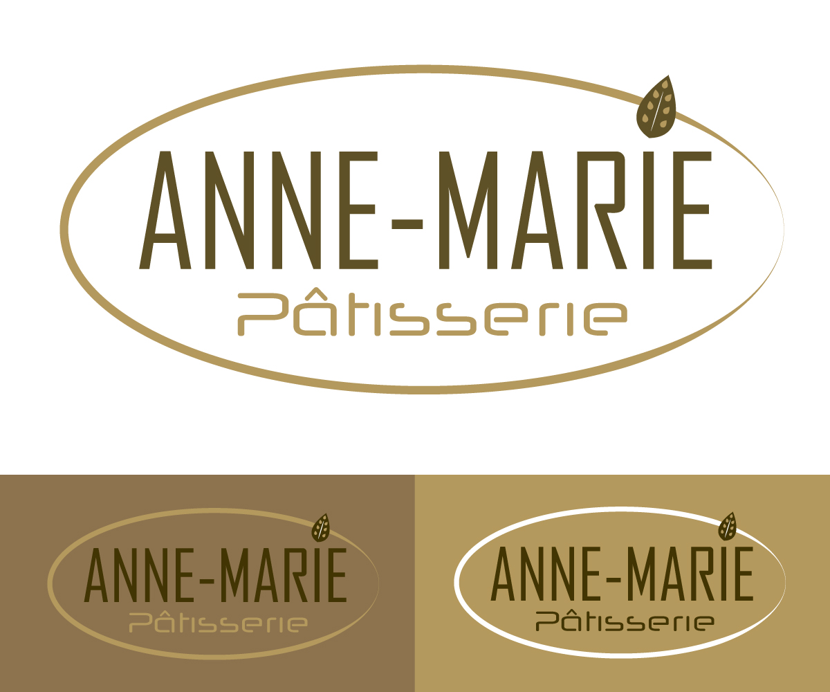Logo Design by Get Designed for Anne Marie patisserie | Design #12571488