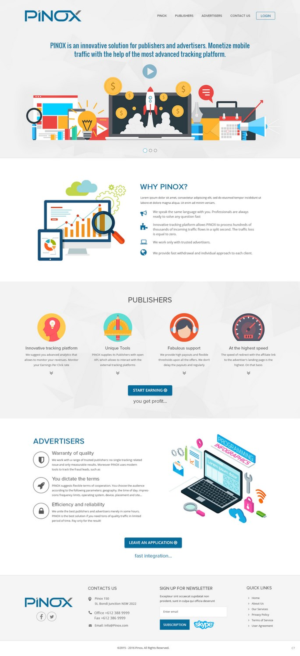 Web Design by pb for this project | Design: #12621121