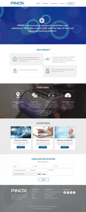 Web Design by pb for this project | Design: #12621122