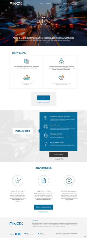 Web Design by pb for this project | Design: #12621123