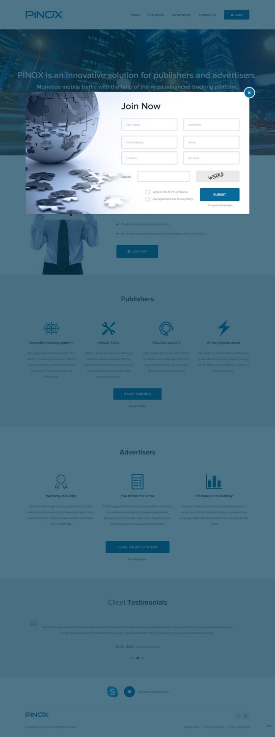 Web Design by pb for this project | Design #12621124
