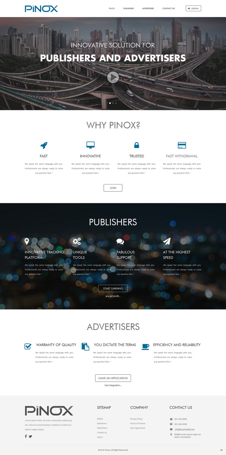 Web Design by pb for this project | Design #12621128