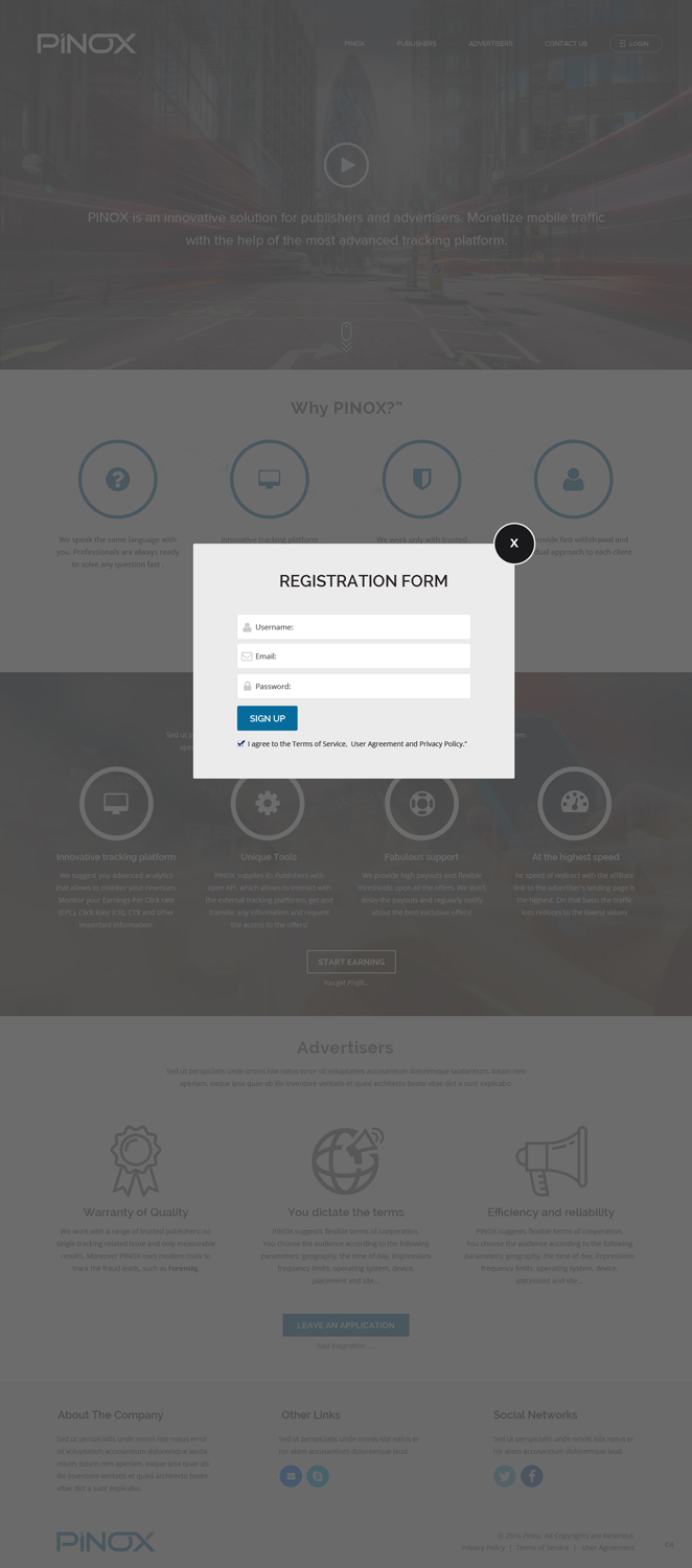 Web Design by pb for this project | Design #12719193