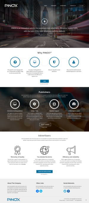 Web Design by pb for this project | Design: #12719194