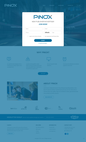 Web Design by pb for this project | Design: #12739560