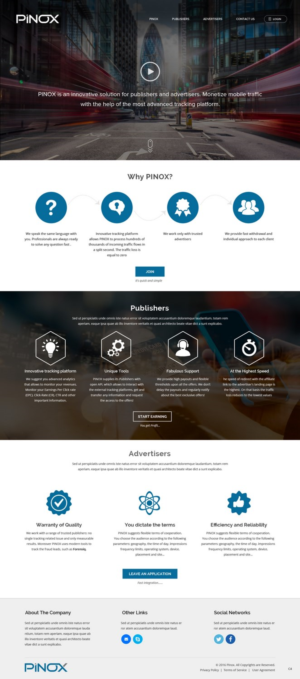 Web Design by pb for this project | Design: #12776306