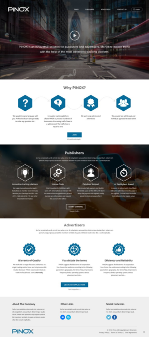 Web Design by pb for this project | Design: #12776307