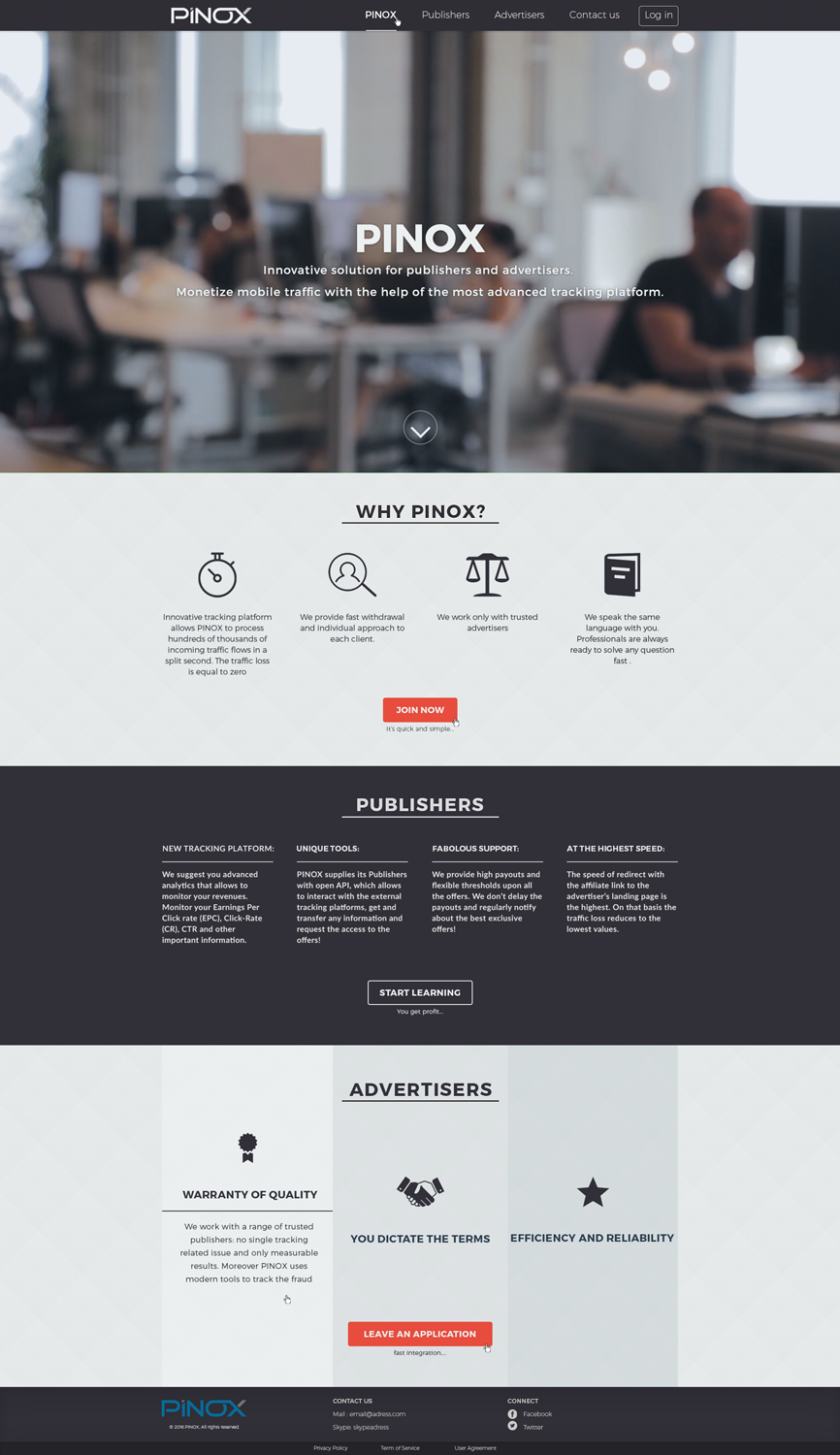 Web Design by Pan Macko for this project | Design #12771483