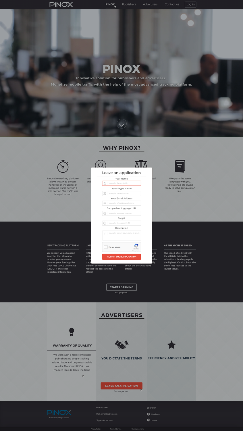 Web Design by Pan Macko for this project | Design #12779978