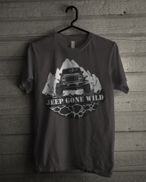 Design de T-shirt par Lello pour Jeep Gone Wild | Design #12646630