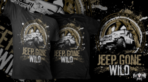 T-shirt Design by zleezoo for Jeep Gone Wild | Design: #12591886