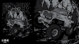 Design de T-shirt par zleezoo pour Jeep Gone Wild | Design #12621117