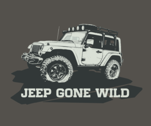 Design de T-shirt par Hugo B. pour Jeep Gone Wild | Design #12636160