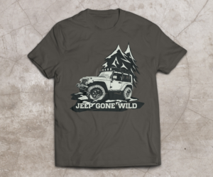 T-shirt Design by Hugo B. for Jeep Gone Wild | Design: #12636663