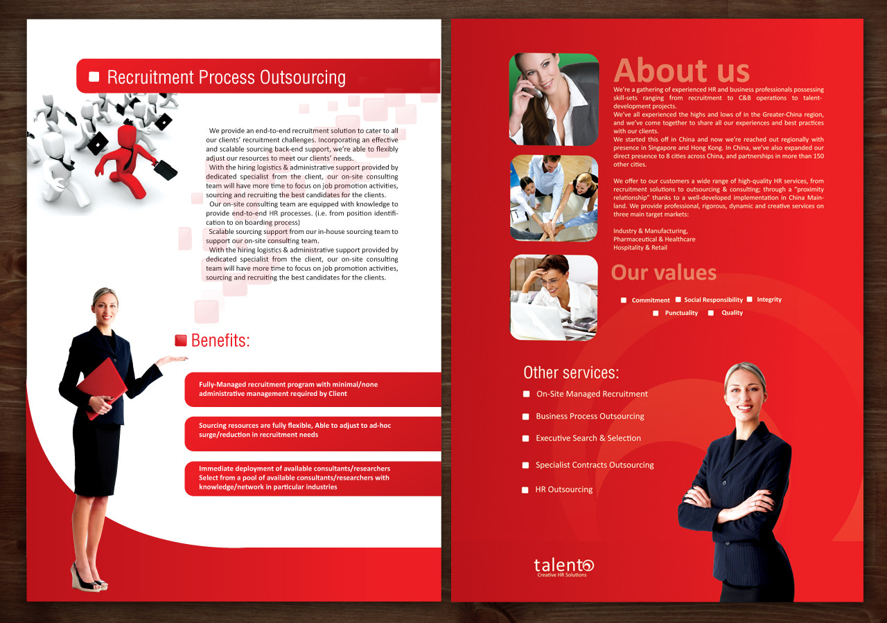 Diseño de Brochure por MNM para Step5 | Diseño #524341