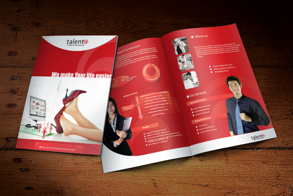 Diseño de Brochure por MNM para Step5 | Diseño: #544116