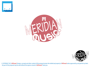 Diseño de Logo por ARTMD para Meridian Music | Diseño: #2442490