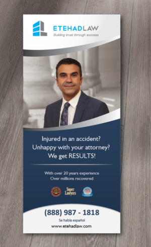 Personal Injury Law Firm Needs a Flyer for display at Medical Facilities | Flyer-Design von alex989