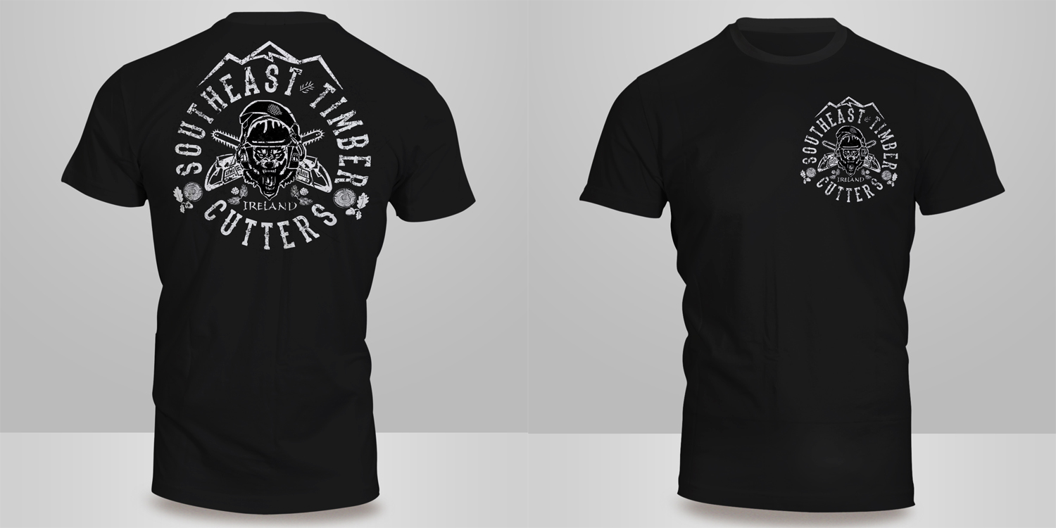 T-shirt Design by Kero for Sean Hoskins Forestry | Design #12709004