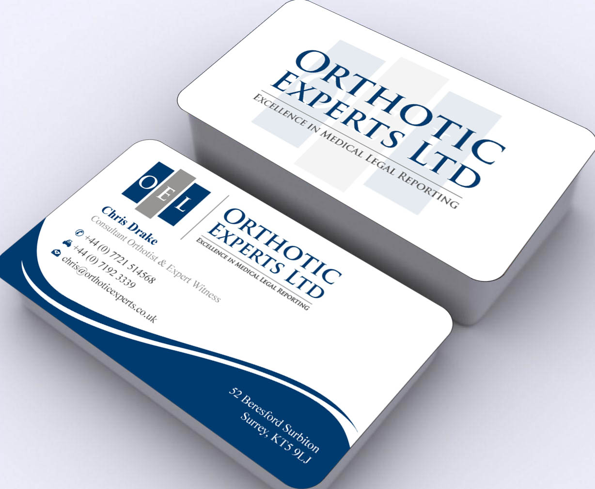 Business Card Design by Sbss for Orthotic Experts Ltd | Design #2420239