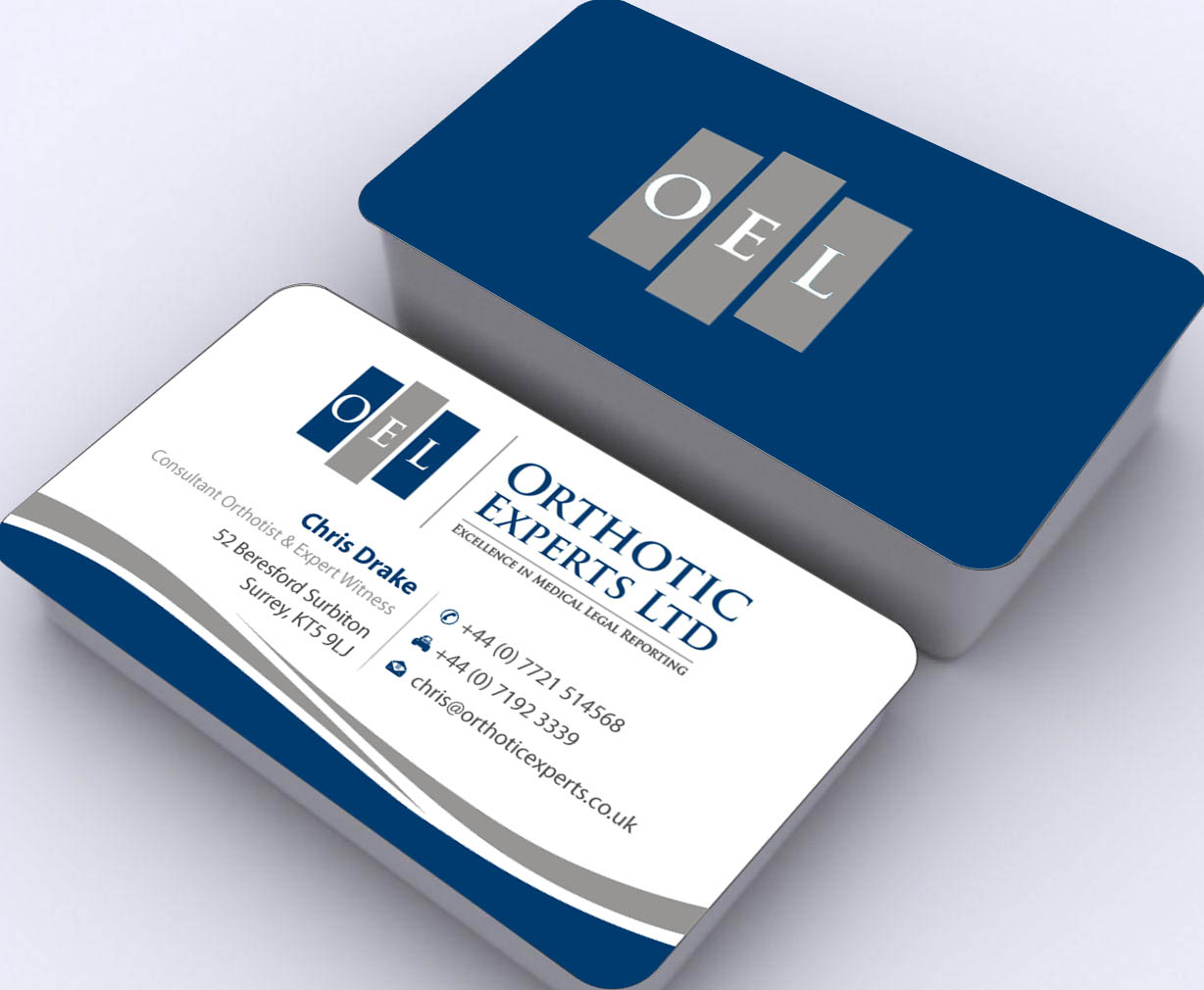 Business Card Design by Sbss for Orthotic Experts Ltd | Design #2420241