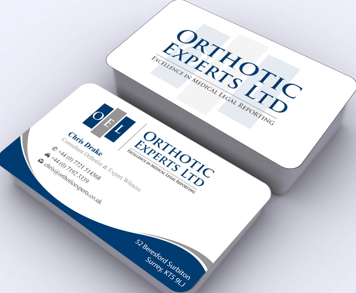 Business Card Design by Sbss for Orthotic Experts Ltd | Design #2420250