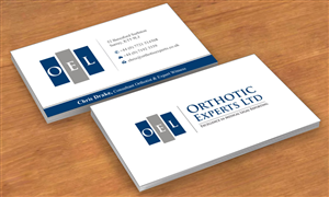 Business Card Design by Sbss for Orthotic Experts Ltd | Design: #2420787