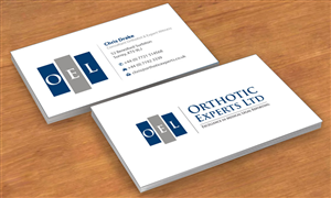 Business Card Design by Sbss for Orthotic Experts Ltd | Design: #2420806