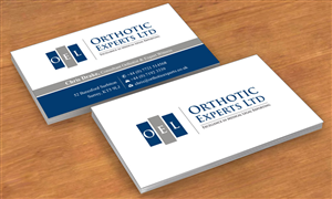 Business Card Design by Sbss for Orthotic Experts Ltd | Design: #2420809