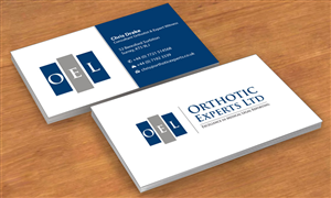 Business Card Design by Sbss for Orthotic Experts Ltd | Design: #2420813