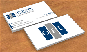 Business Card Design by Sbss for Orthotic Experts Ltd | Design: #2420816