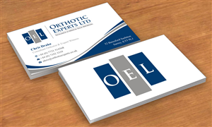 Business Card Design by Sbss for Orthotic Experts Ltd | Design: #2420823