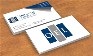 Business Card Design by Sbss for Orthotic Experts Ltd | Design: #2420837