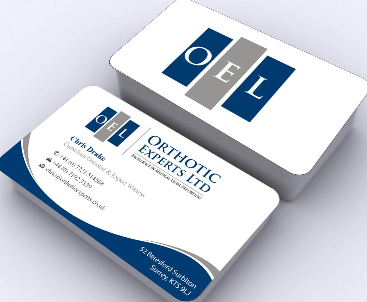 Business Card Design by Sbss for Orthotic Experts Ltd | Design #2420842