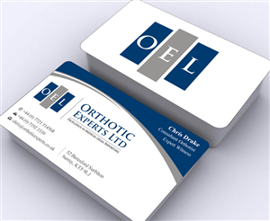Business Card Design by Sbss for Orthotic Experts Ltd | Design: #2420851