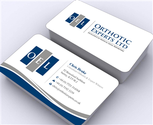 Business Card Design by Sbss for Orthotic Experts Ltd | Design: #2420853