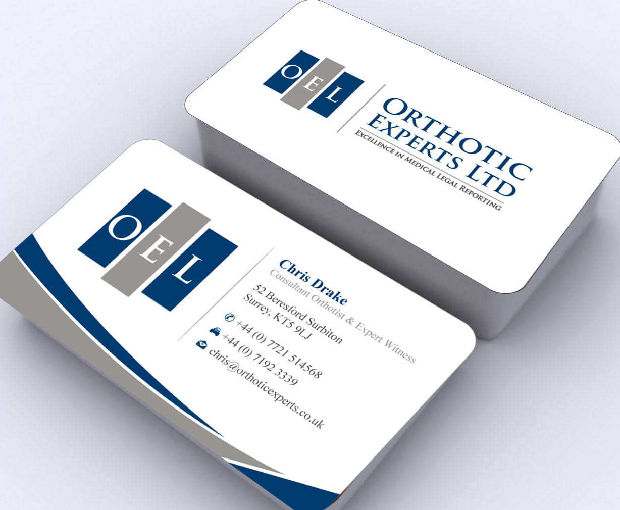 Business Card Design by Sbss for Orthotic Experts Ltd | Design #2420878
