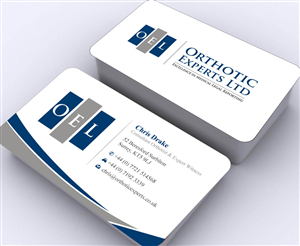 Business Card Design by Sbss for Orthotic Experts Ltd | Design: #2420878