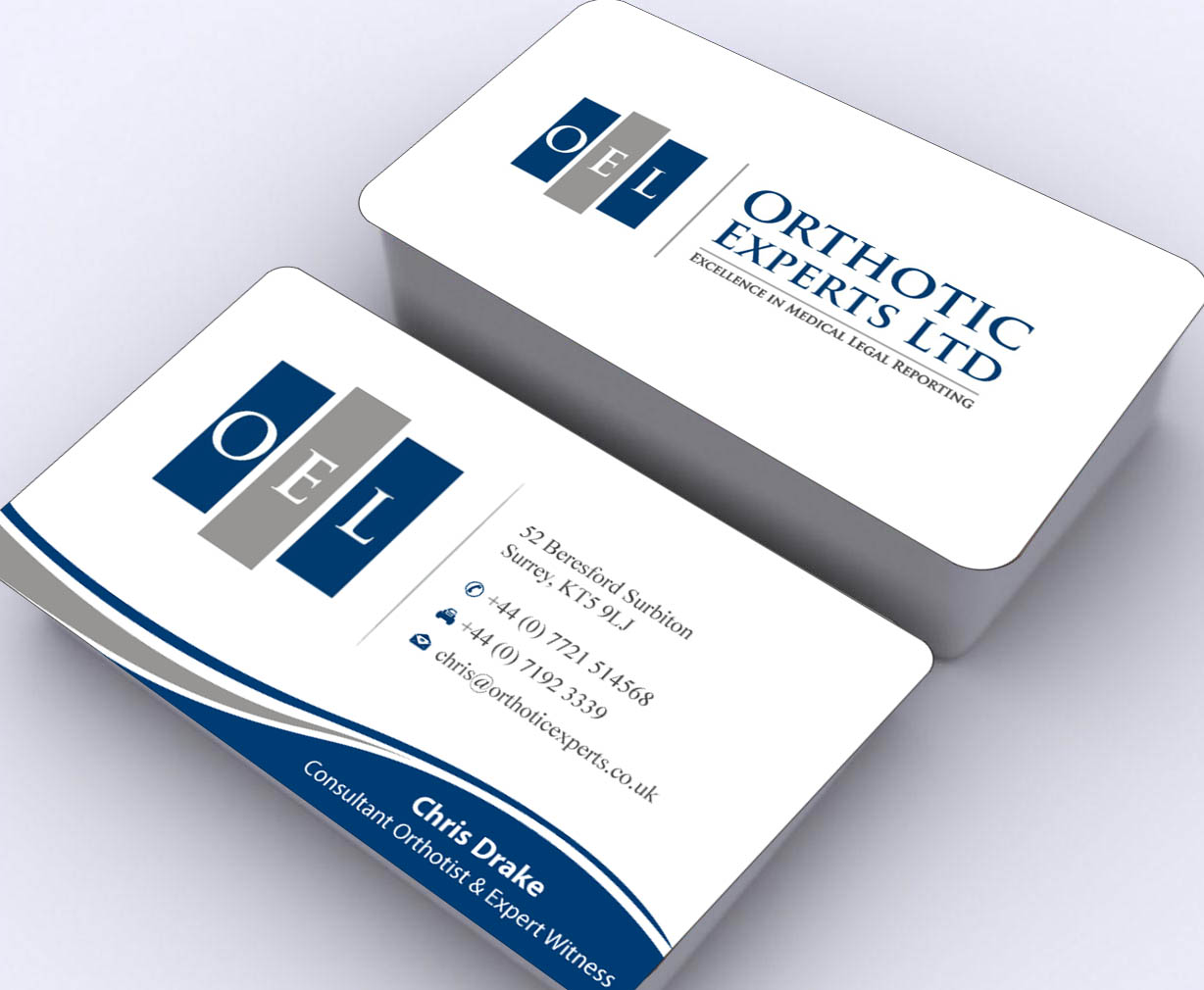 Business Card Design by Sbss for Orthotic Experts Ltd | Design #2420890