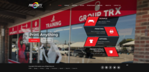 Wordpress Design by pb for Pro-Prints Sign Imaging LLC | Design: #12603065